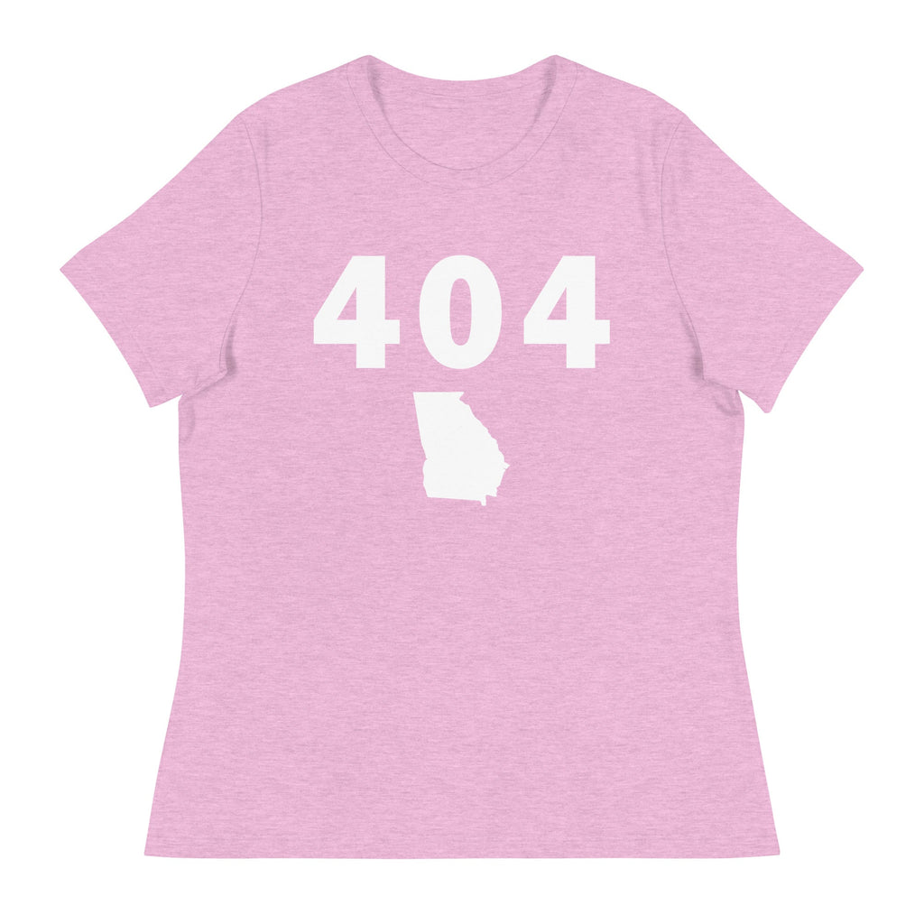 404 Area Code Women's Relaxed T Shirt