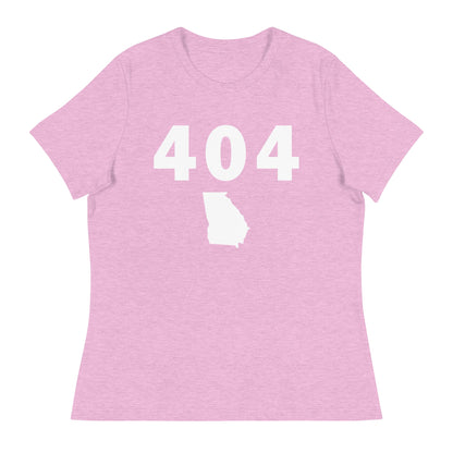 404 Area Code Women's Relaxed T Shirt