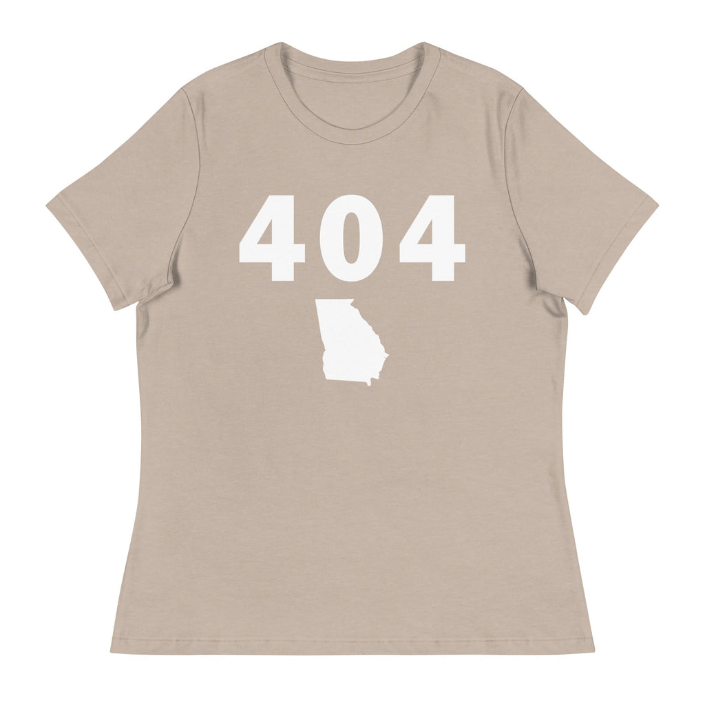 404 Area Code Women's Relaxed T Shirt