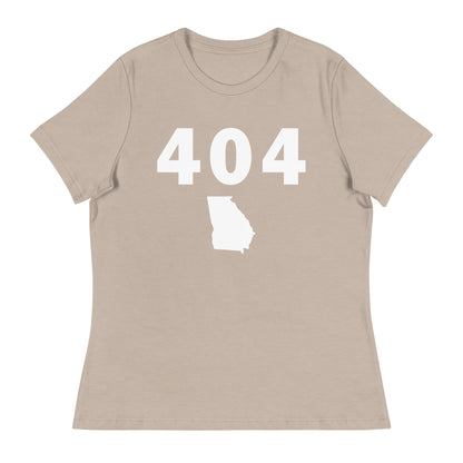 404 Area Code Women's Relaxed T Shirt