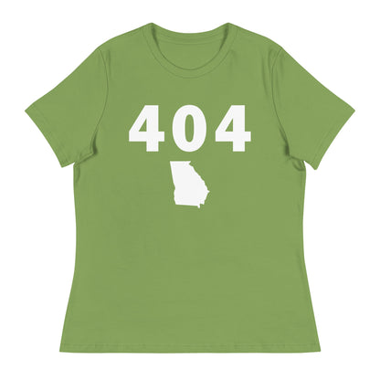 404 Area Code Women's Relaxed T Shirt