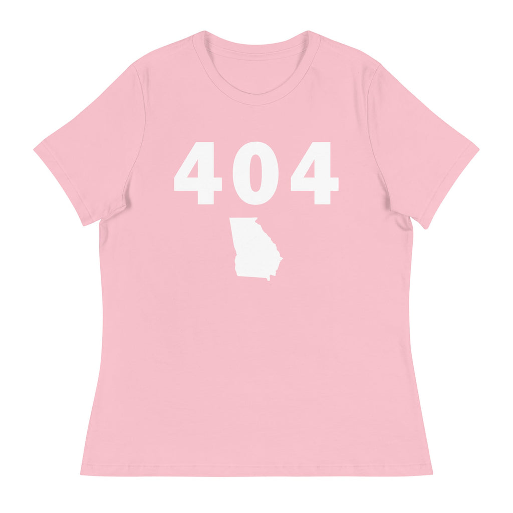404 Area Code Women's Relaxed T Shirt