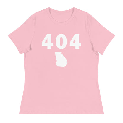 404 Area Code Women's Relaxed T Shirt