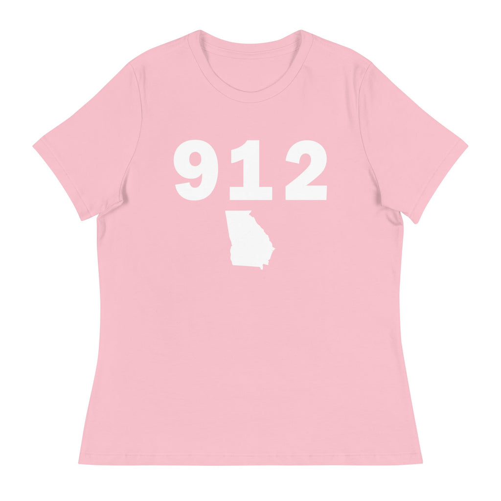 912 Area Code Women's Relaxed T Shirt