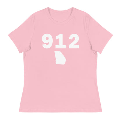 912 Area Code Women's Relaxed T Shirt