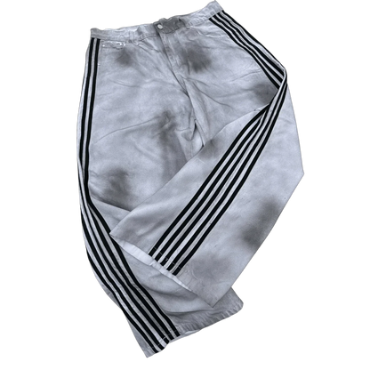 Y2K Baggy Jeans Harajuku vintage Striped Embroidered high quality Sweatpants men women Hip Hop Casual wide leg jeans streetwear